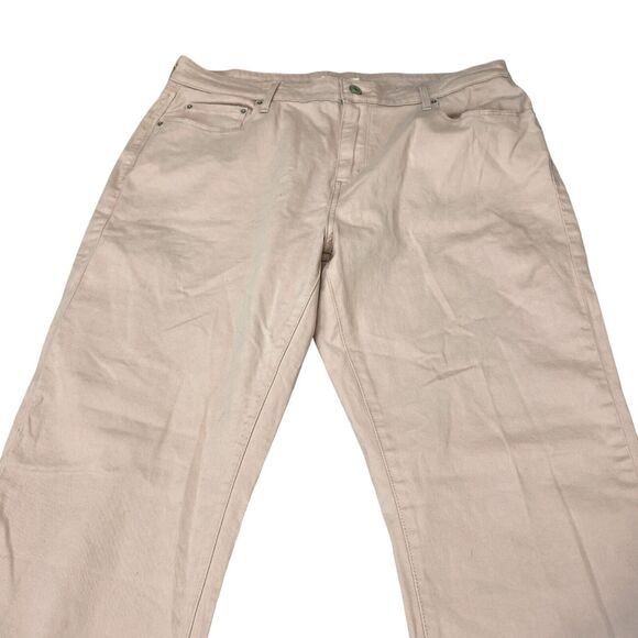 Levi 505 Straight Leg Jeans Womens Mid Rise Straight Leg Size 33 Pink - Picture 9 of 15